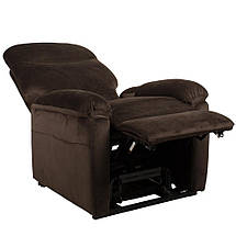 Крісло підйомне з одним мотором (коричневе) OSD-ERIN AD05-1LS, фото 4