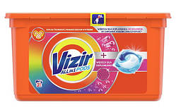 Капсули для прання кольорової білизни Vizir Color, 31 шт.