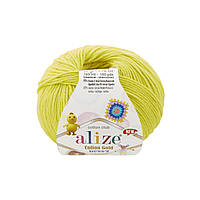 Alize COTTON GOLD HOBBY NEW (Котон Голд Хобі) № 668 лимон (Пряжа бавовна, нитки для в'язання)
