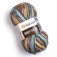 YarnArt CRAZY COLOR (Крейзі Колор) № 175 (Напіввовняна пряжа, нитки для в'язання)