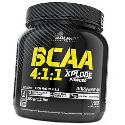 Бсаа Olimp BCAA 4:1:1 Xplode 500 г фруктовий пунш, фото 2