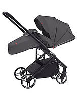Універсальна коляска трансформер 3в1 CARRELLO Alfa CRL-6508 Falcon Grey з автокріслом 0+, фото 5