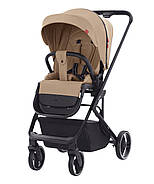 Універсальна коляска трансформер 3в1 CARRELLO Alfa CRL-6508 Evening Beige з автокріслом 0+, фото 3