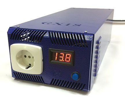 Безперебійник ФОРТ GX1S - ДБЖ (12В, 1,0/1,35 кВт) - інвертор з чистою синусоїда, фото 1