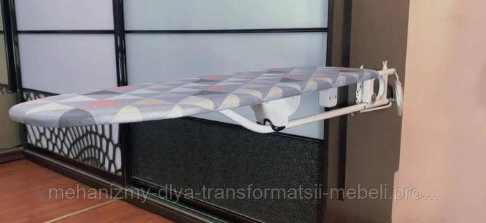 Встроенная гладильная доска Ракета 110x30, Металлическая сетка, цена ...