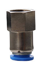 Фітинг цанговий кутовий 6 мм, різьба внутрішня 1/4"