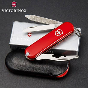 Складаний маленький швейцарський ніж - брелок Victorinox RALLY 0.6163, фото 2