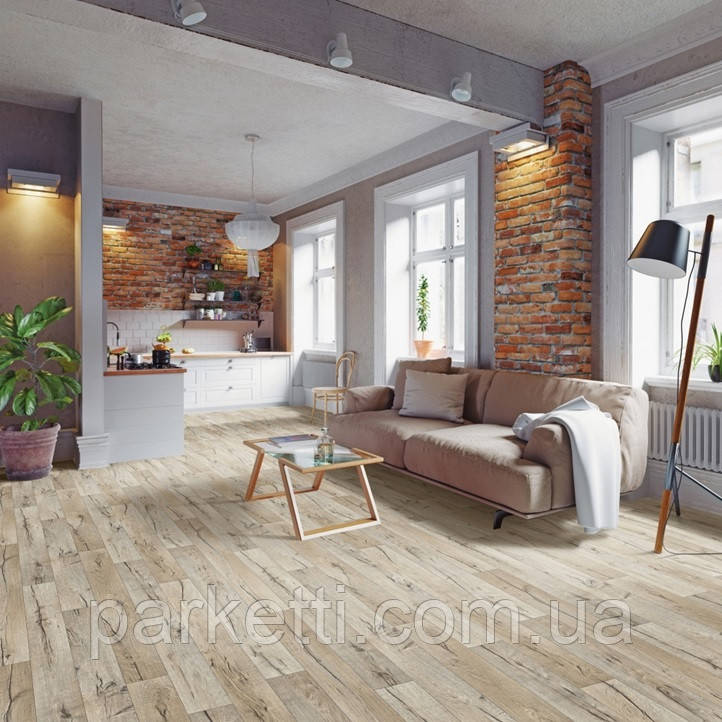 Лінолеум IVC Hunter Oak 532, Texart ширина 3 м, 3,5 м, 4м., фото 1