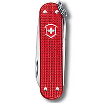 Швейцарський маленький складаний ніж - брелок з ножичками Victorinox CLASSIC SD Alox Colors 0.6221.201G, фото 3