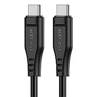 Зарядный кабель для телефона ACEFAST C3-03 USB-C to USB-C TPE Black