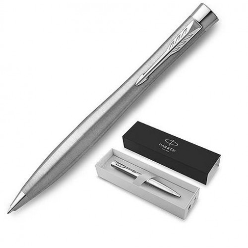 Ручка кулькова "Parker Urban Metro Metallic" 30335 хром (368-10)