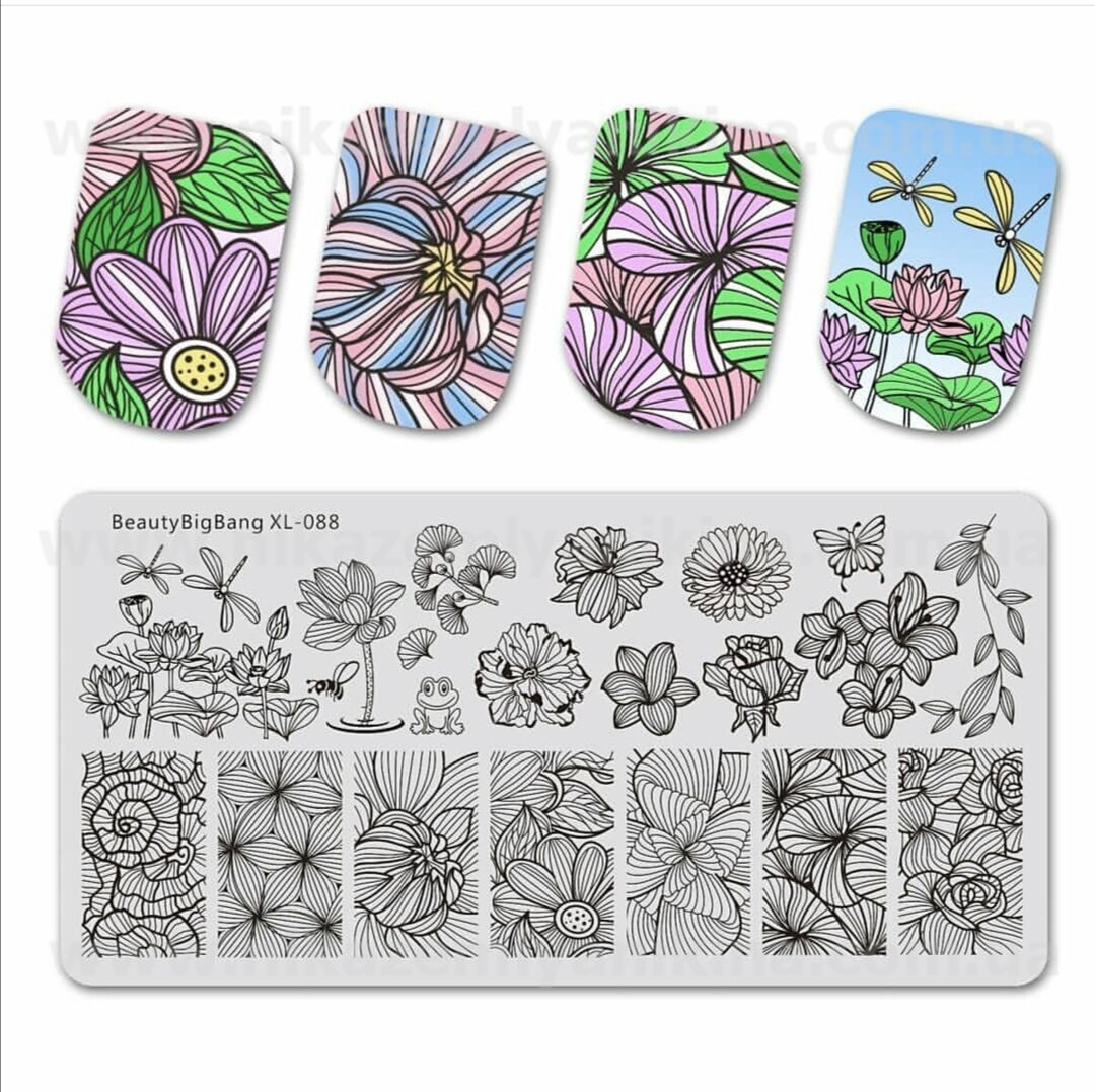 Пластина для стемпинга Beauty BigBang XL088