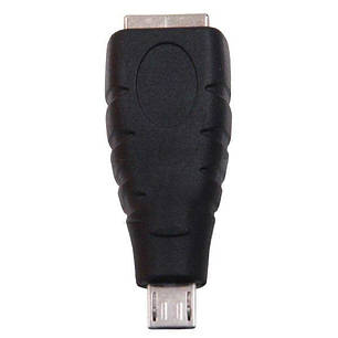 Перехідник адаптер Alitek USB Type B (мама) — Micro USB (тато) для принтера, сканера, фото 3