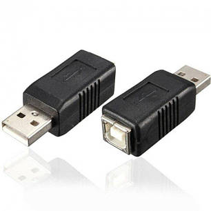 Адаптер перехідник Alitek USB Type A (тато) — USB Type B (мама) для принтера, сканера, фото 3