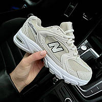 Жіночі кросівки New Balance 530 Beige бежеві повсякденні весна літо сітка легкі