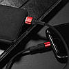 Кабель для зарядки iphone тканинний BOROFONE BX21 Lightning 1m 2.4 A, фото 4