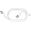 Кабель BOROFONE BOROFONE BX44 Type-C to Type-C High-energy charging data cable 100W 1m White, фото 3