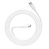 Кабель BOROFONE BOROFONE BX44 Type-C to Type-C High-energy charging data cable 100W 1m White, фото 4
