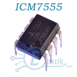 ICM7555, прецизійний таймер, DIP8