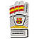 Рукавички воротарські клубні білі Барселона 5-й розмір, фото 3