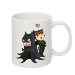 Чашка «Catwoman and Angry Batman»