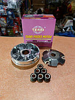 Вариатор передний скутер Honda Dio,Tact, Yaben 50-80cc "TERRI"