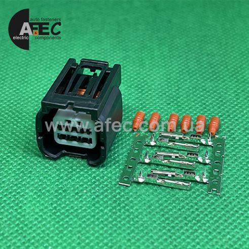 Роз'єм 6- контактний радара заднього ходу Ніссан, Хонда Yazaki 7283-2764-30