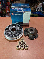 Варіатор передній скутер Yaben 125-150cc (GY6 125-150c) "Sheng-e"