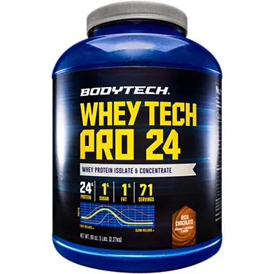 Протеїн ізолят + концентрат BodyTech Whey Tech Pro 24 2270 г