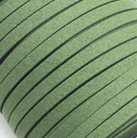 Кант замшевий 5 мм Темно-Зелений