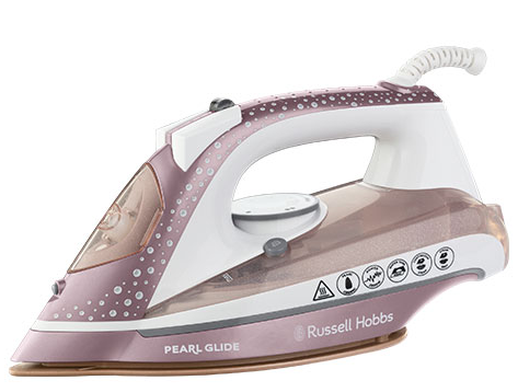 Праска Russell Hobbs Pearl Glide Rose паровий удар 150 г/хв 2600 Вт