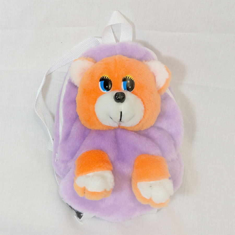 Рюкзак детский Kronos Toys Медведь Сиреневый (zol_262-3) - фото 1 - id-p1573549931