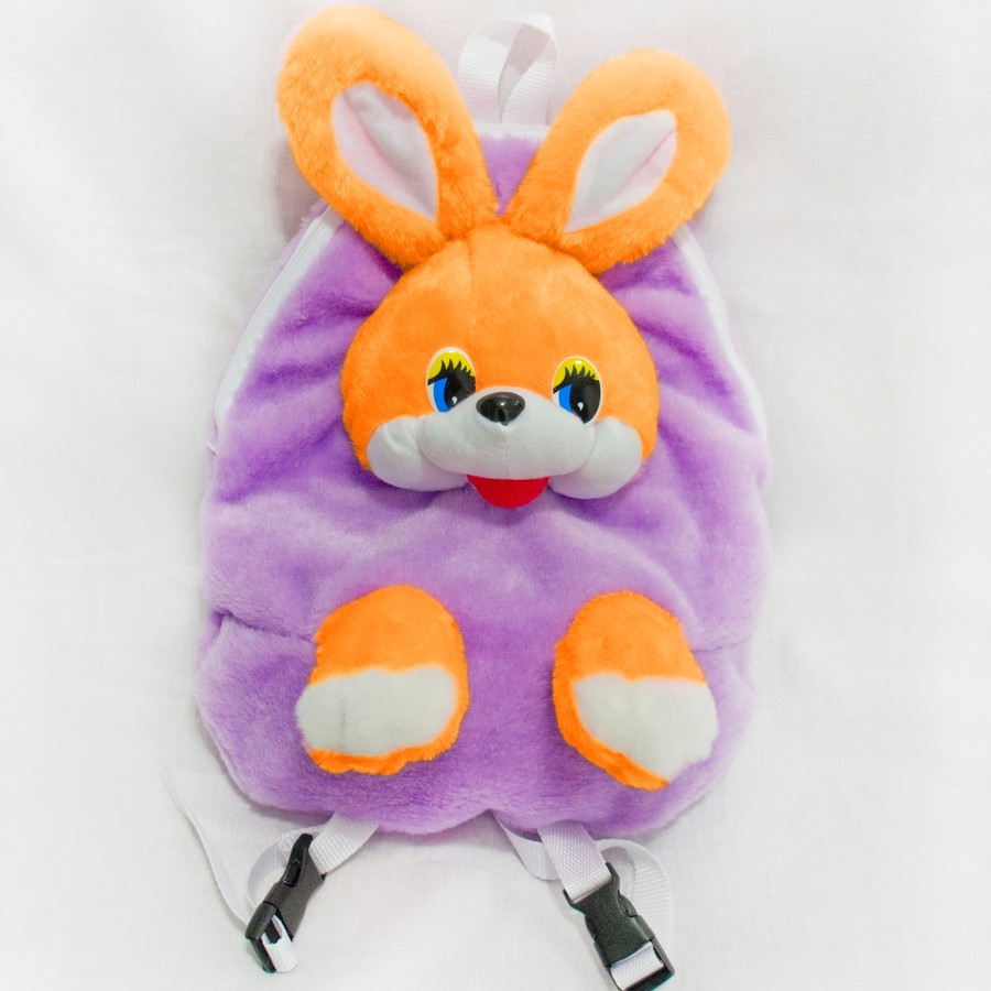Рюкзак детский Kronos Toys Заяц Сиреневый (zol_263-3) - фото 1 - id-p1573549933