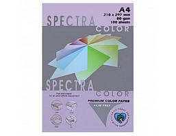Папір офісний Spectra Color A4 80 г/м 100 листів Lavende185 блідо-ліловий, ліловий пастельний