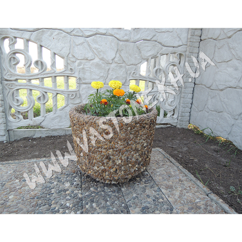 Вазон садовый для цветов «Орион» бетонный - фото 9 - id-p461375234