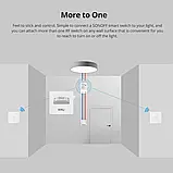 Настінний бездротовий вимикач SONOFF T2EU в комплекті з WI-FI реле, Білий колір, Один канал управління, фото 8