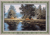 Гобеленовая картина Декор Карпаты Летние утро 80х120 (gb_21)