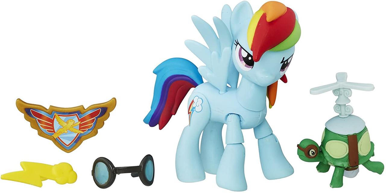 Фігурка Hasbro My little pony Rainbow Dash Моя маленька Поні з артикуляцією веселка рейнбоу деш (B7295)