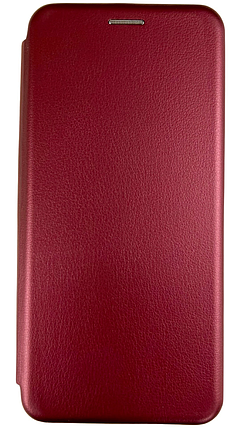 Чохол книжка Elegant book для ZTE Blade A71 (зте білейд а71) бордовий, фото 1