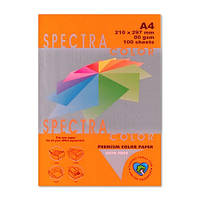 Папір Spectra Color А4 80г/м2 100 аркушів помаранчева неонова 371