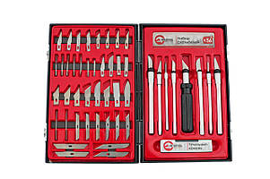 Набір скальпелів Intertool - 56 од.