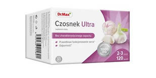 Dr.Max Часник Ultra, концентрат без запаху, еквівалент 1000 мг, 120 капсул
