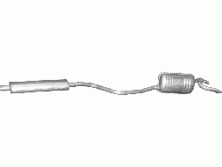 Вихлопна система Lancia Y 1.1 / 1.2 / 1.4 1995 - 2001 рр