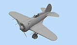 Пластикова модель 1/48 ICM 48098 радянський винищувач І-16 тип 28, фото 6