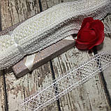 Мереживо макрамє (гіпюр ) / кольор айворі 3 см, фото 3