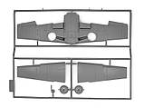 Пластикова модель 1/48 ICM 48104 німецький винищувач Messerschmitt Bf 109F-4/B, фото 3
