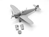 Пластикова модель 1/48 ICM 48103 німецький винищувач Messerschmitt Bf 109F-4, фото 7