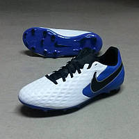 Дитячі шкіряні футбольні бутси Nike Tiempo Legend 8 Academy FG/MG Jr AT5732-104