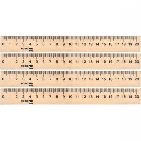 Від 25 шт. Лінійка 20 см, дерев'яна купити дешево оптом в інтернет-магазині купити дешево оптом в інтернет-магазині
