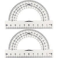 Від 25 шт. Транспортир пластиковий купит оптом